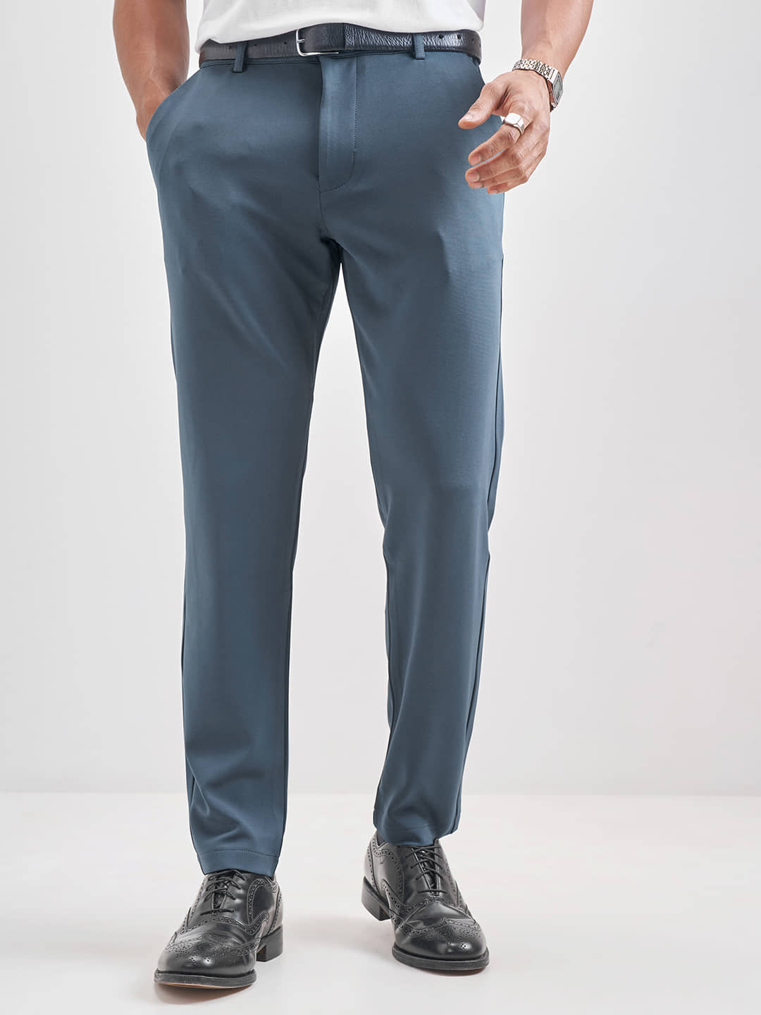Highlander Relax Men's Chinos - Black ( Pack of 1 ) - Trousers | Buy online on ZillyBuy