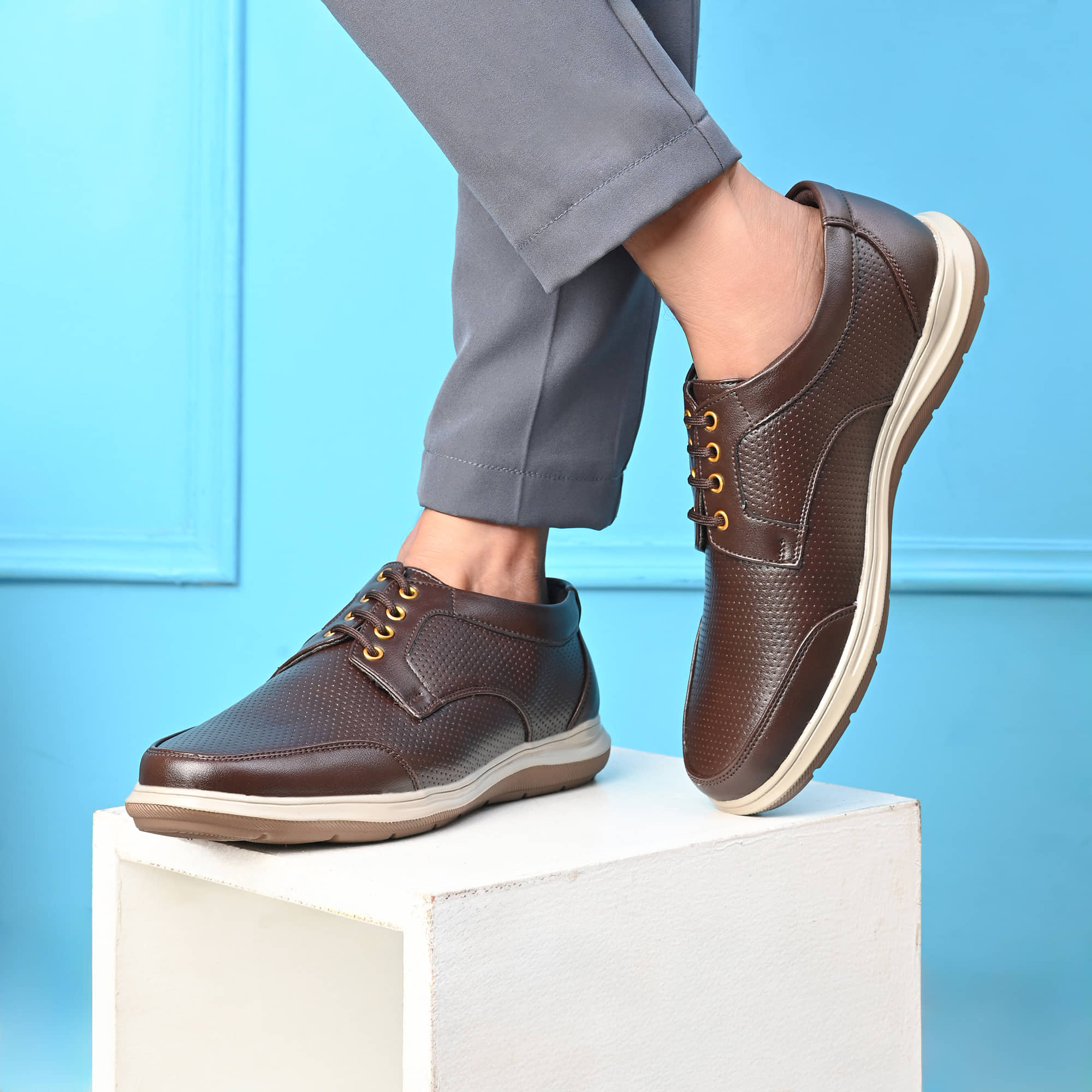Leeport Black Men's Outdoor Shoes - Casual Shoes | Buy online on ZillyBuy