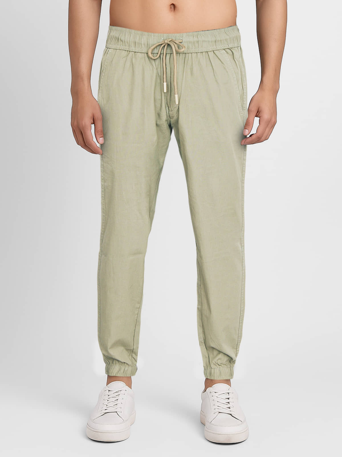 plounge Regular Men's Joggers - Khaki ( Pack of 1 ) - Trousers | Buy online on ZillyBuy