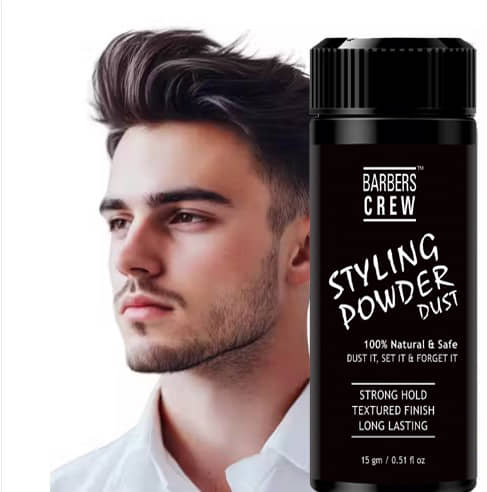 Barbers Crew Volumizing Wax, Strong Hold, Matte Finish 15 gm