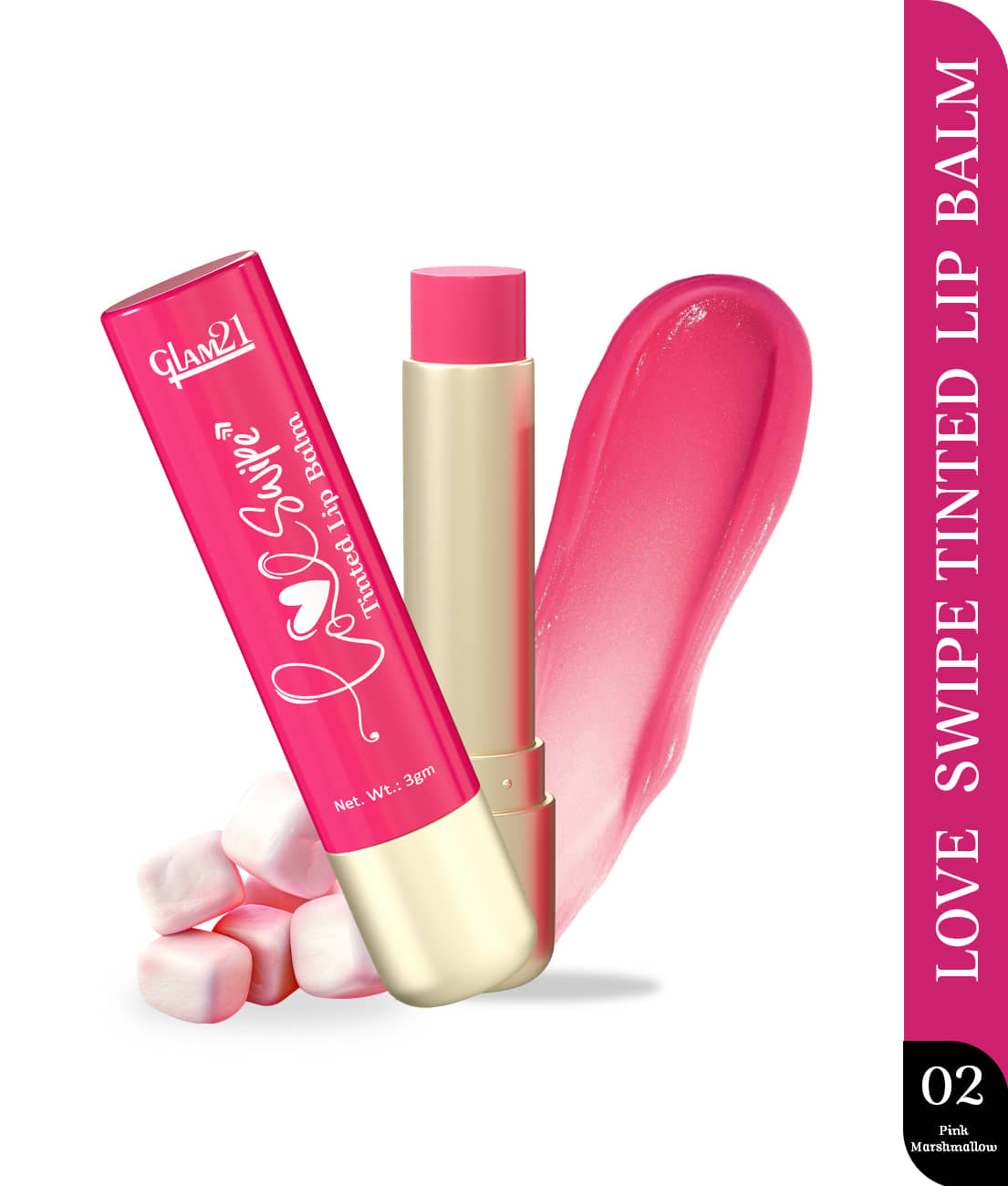 Glam21 Glossy Lip Balm ( Pack of 1 )