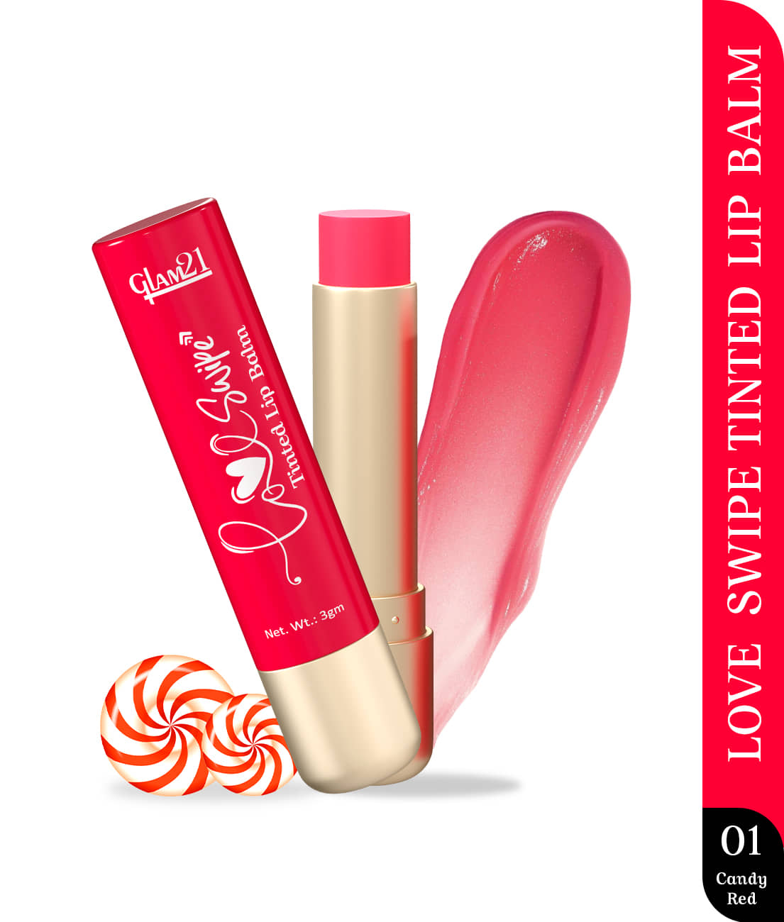Glam21 Glossy Lip Balm ( Pack of 1 )