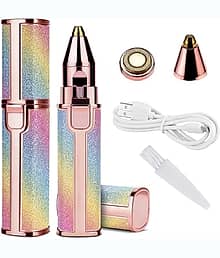 Nexzo Trimmer Hair Removal Multicolor Cordless Eyebrow Trimmer With 240 minutes Runtime