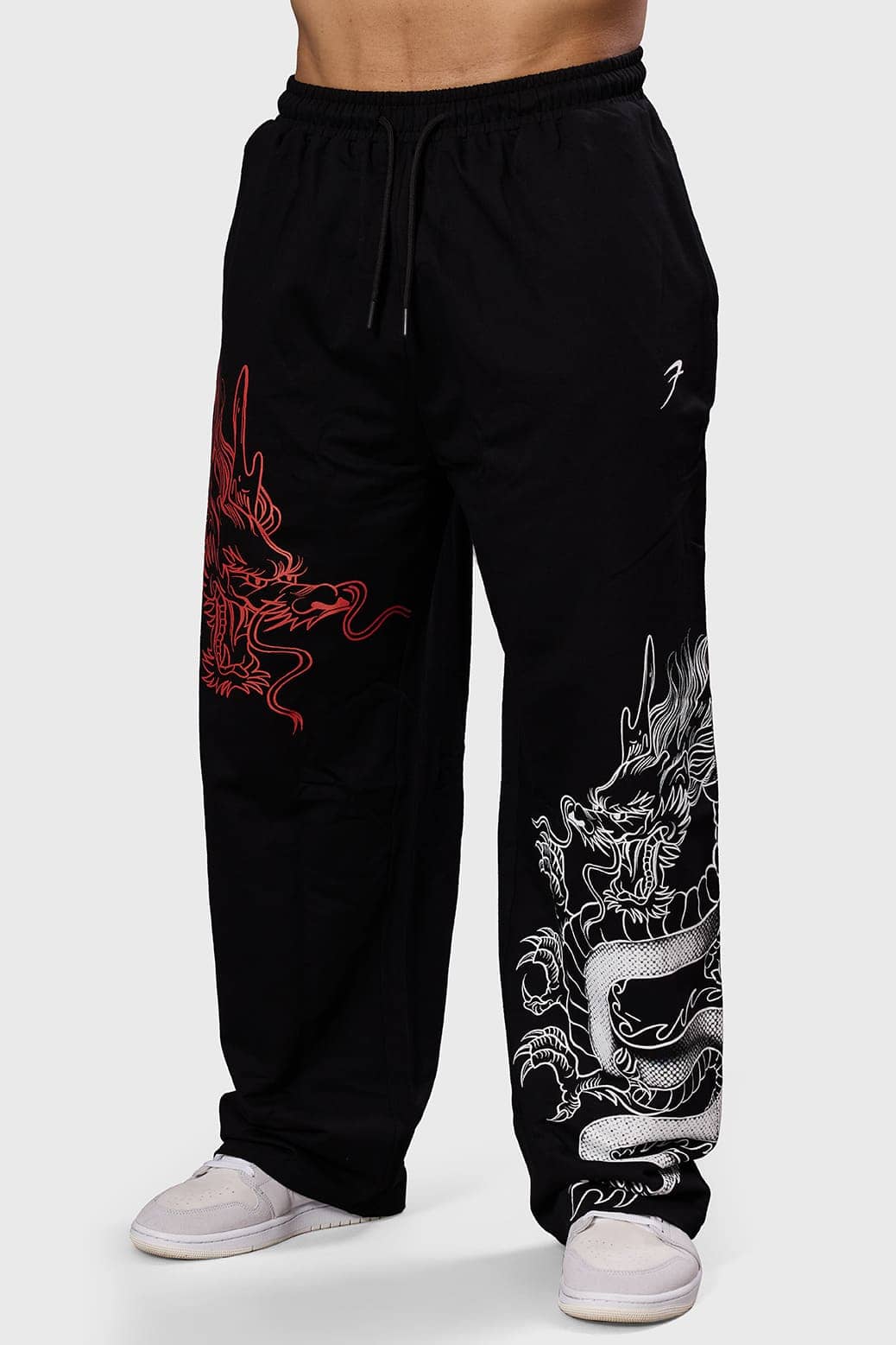Fuaark Black Cotton Men's Sports Trackpants ( Pack of 1 ) - Track Pants | Buy online on ZillyBuy