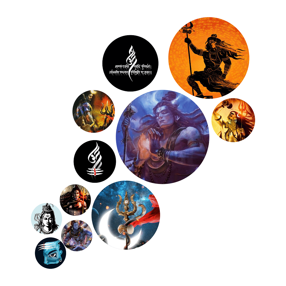 Shiva Aadiyogi wall art for home decoration wall hanging decor for living room gift