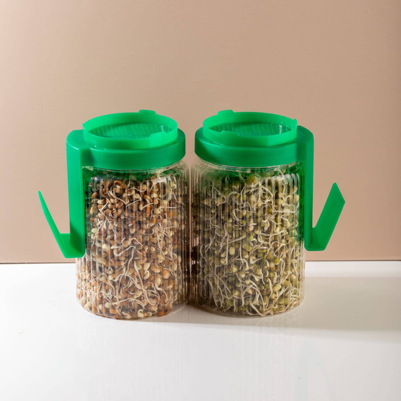 SMARTHOMEMART Plastic 1 Compartment Sprout Maker