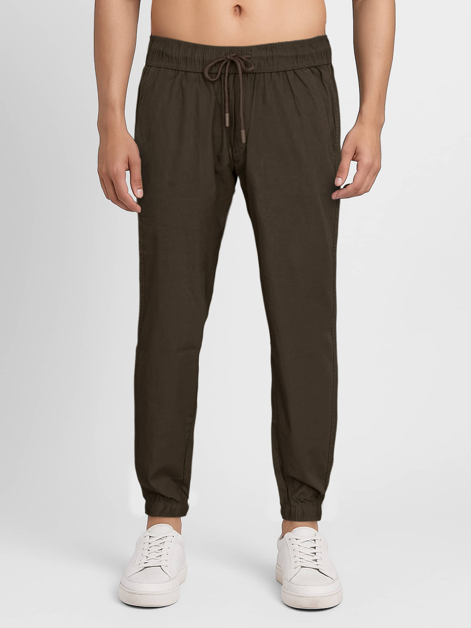 plounge Regular Men's Joggers - Coffee ( Pack of 1 ) - Trousers | Buy online on ZillyBuy