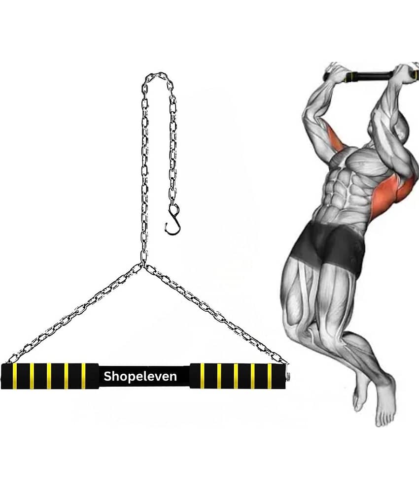 Shopeleven Height Increase Pull-Up Bar for Men Kids Boys Adults Hanging Rod for Height Growth, Trapeze Bar, and Home Gym Equipment for Kids’ Exercise(Yellow) - Sports and Fitness Equipment | Buy online on ZillyBuy