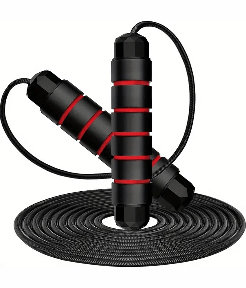 AJRO DEAL Red Skipping Rope ( Pack of 1 ) - Sports and Fitness Equipment | Buy online on ZillyBuy