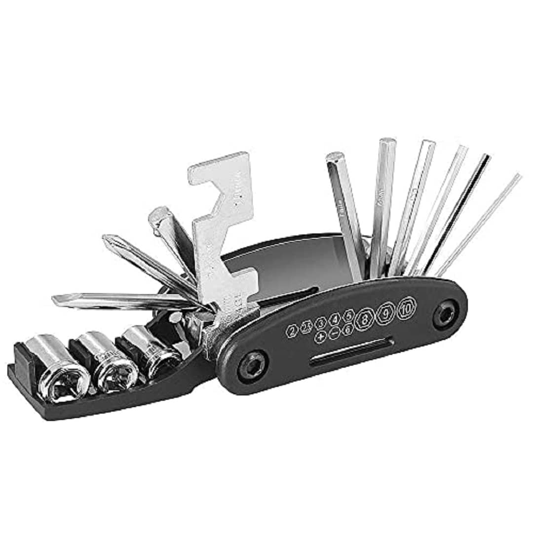 Cycle 15 in 1 Cycle Tool kit Multi-Purpose Mountain Cycle Repair Tool kit Allen Key Spoke Cycle Tool kit Set All Cycle