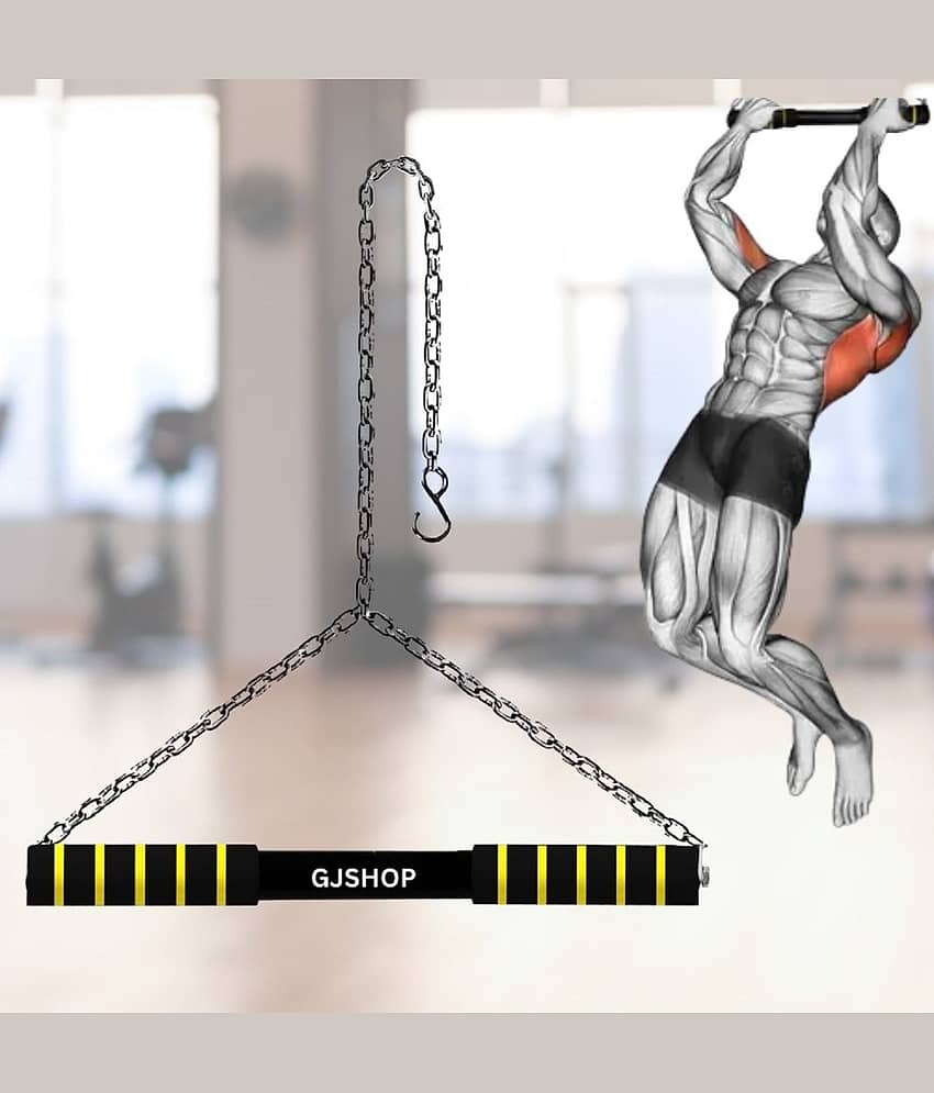 Gjshop Height Increase Pull-Up Bar for Men Kids Boys Adults Hanging Rod for Height Growth, Trapeze Bar, and Home Gym Equipment for Kids’ Exercise(Yellow) - Sports and Fitness Equipment | Buy online on ZillyBuy