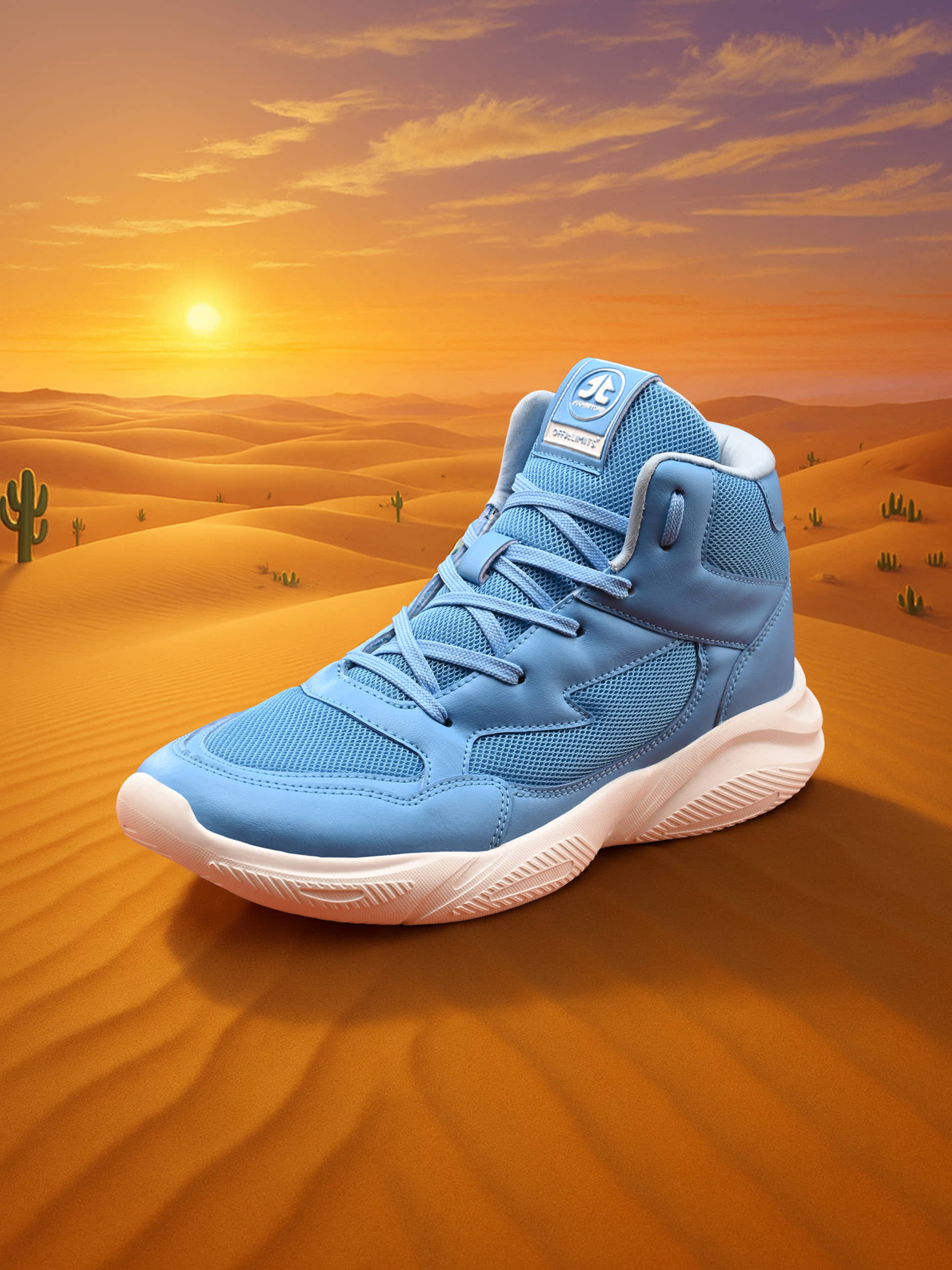 OFF LIMITS ROGER EXPLOREX Blue Men's Sneakers - Casual Shoes | Buy online on ZillyBuy
