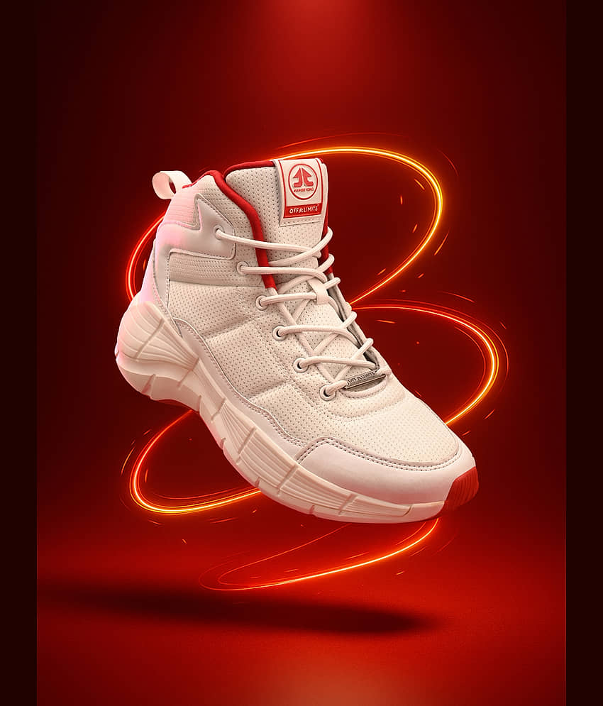 OFF LIMITS S.W.A.T. White Basketball Shoes - Sports Shoes | Buy online on ZillyBuy