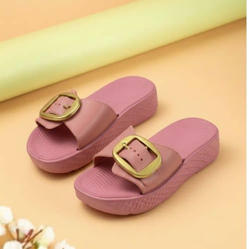 ZOOMBIE Pink Women's Slide Flip Flop