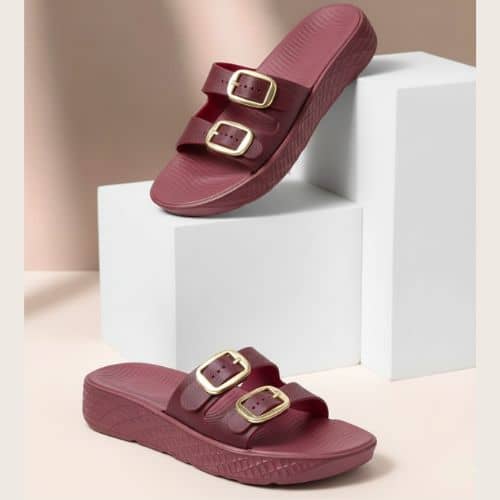 ZOOMBIE Red Women's Slide Flip Flop