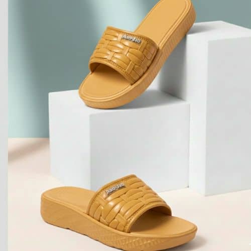 ZOOMBIE Yellow Women's Slide Flip Flop