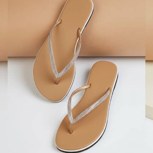 ZOOMBIE Yellow Women's Thong Flip Flop