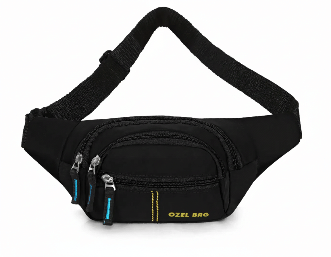 Ozel Bag Black Solid Messenger Bag - Handbags | Buy online on ZillyBuy