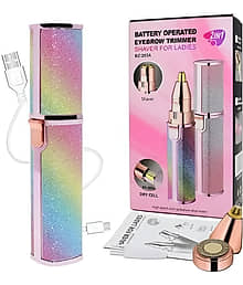 VTHIN blawless Pink Cordless Eyebrow Trimmer With 45 minutes Runtime