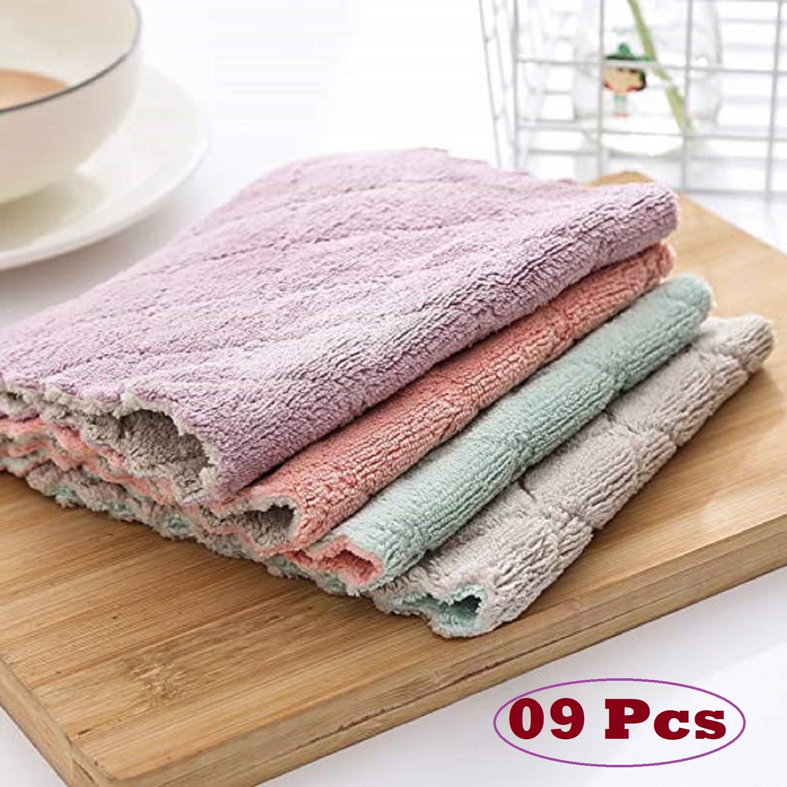 VillWin Pack of 1 Microfibre Below 300 -GSM Hand Towel ( Multicolor ) - Towels | Buy online on ZillyBuy