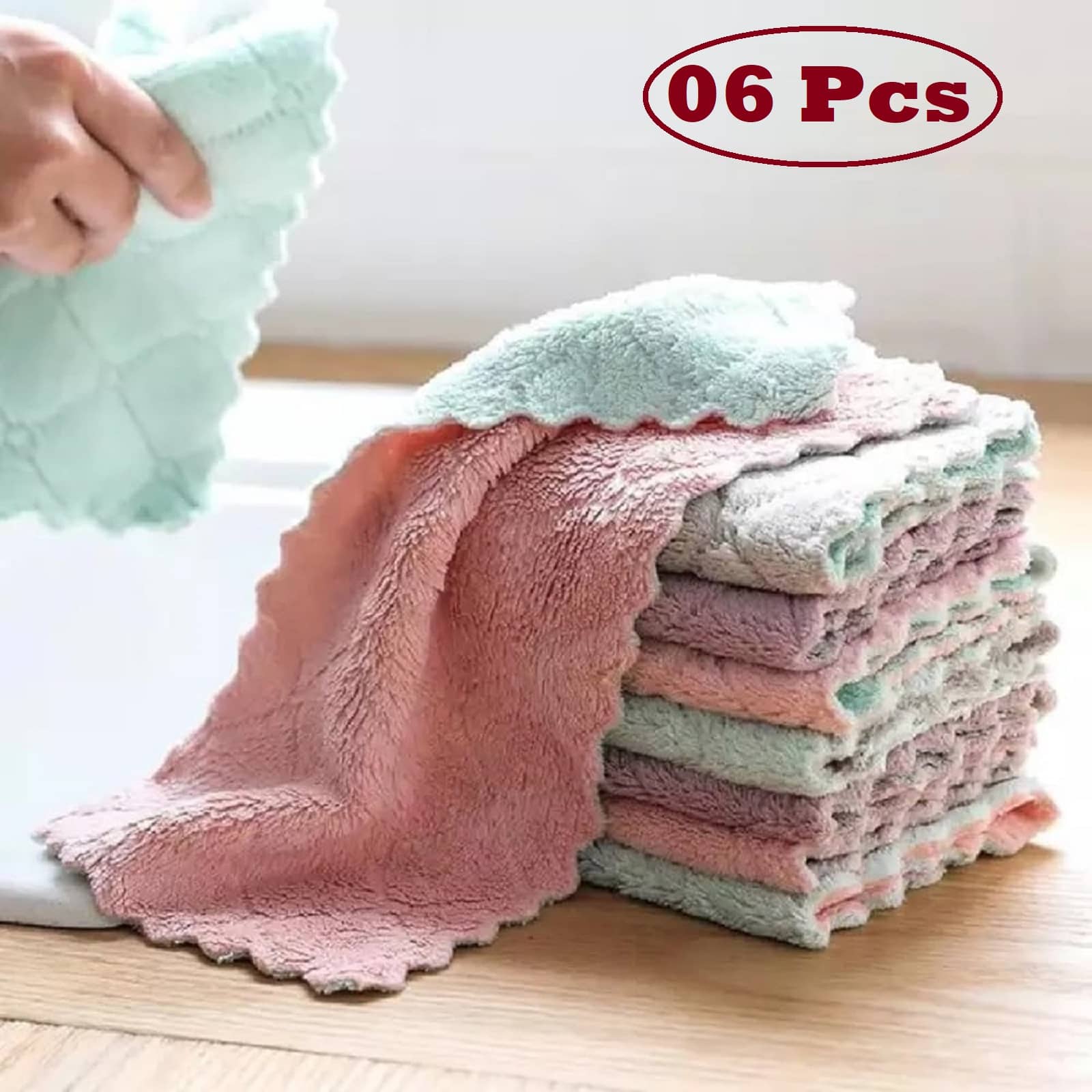 VillWin Hand Towels, Face cloths, Super Absorbent Coral Velvet Dishtowels - Jewellery Sets | Buy online on ZillyBuy
