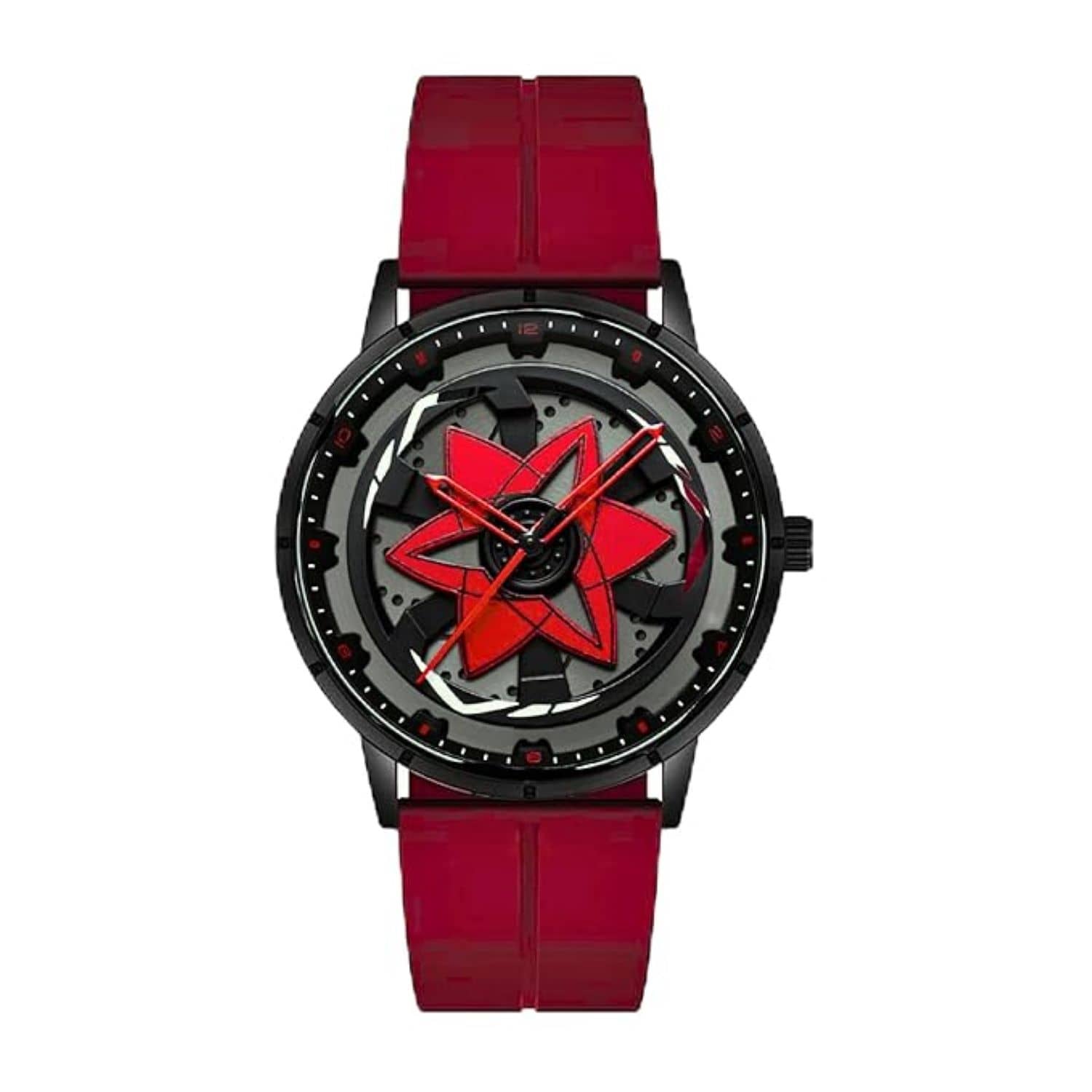Abrexo Red Stainless Steel Analog Men's Watch