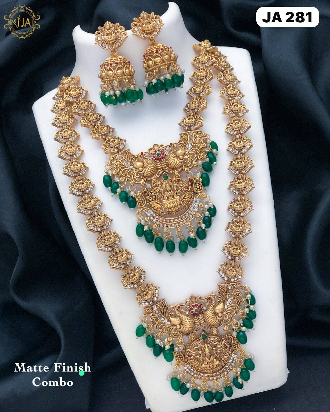 KEYMAX Golden Alloy Necklace Set ( Pack of 1 )