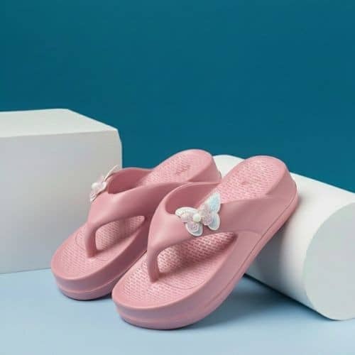 ZOOMBIE Pink Women's Thong Flip Flop