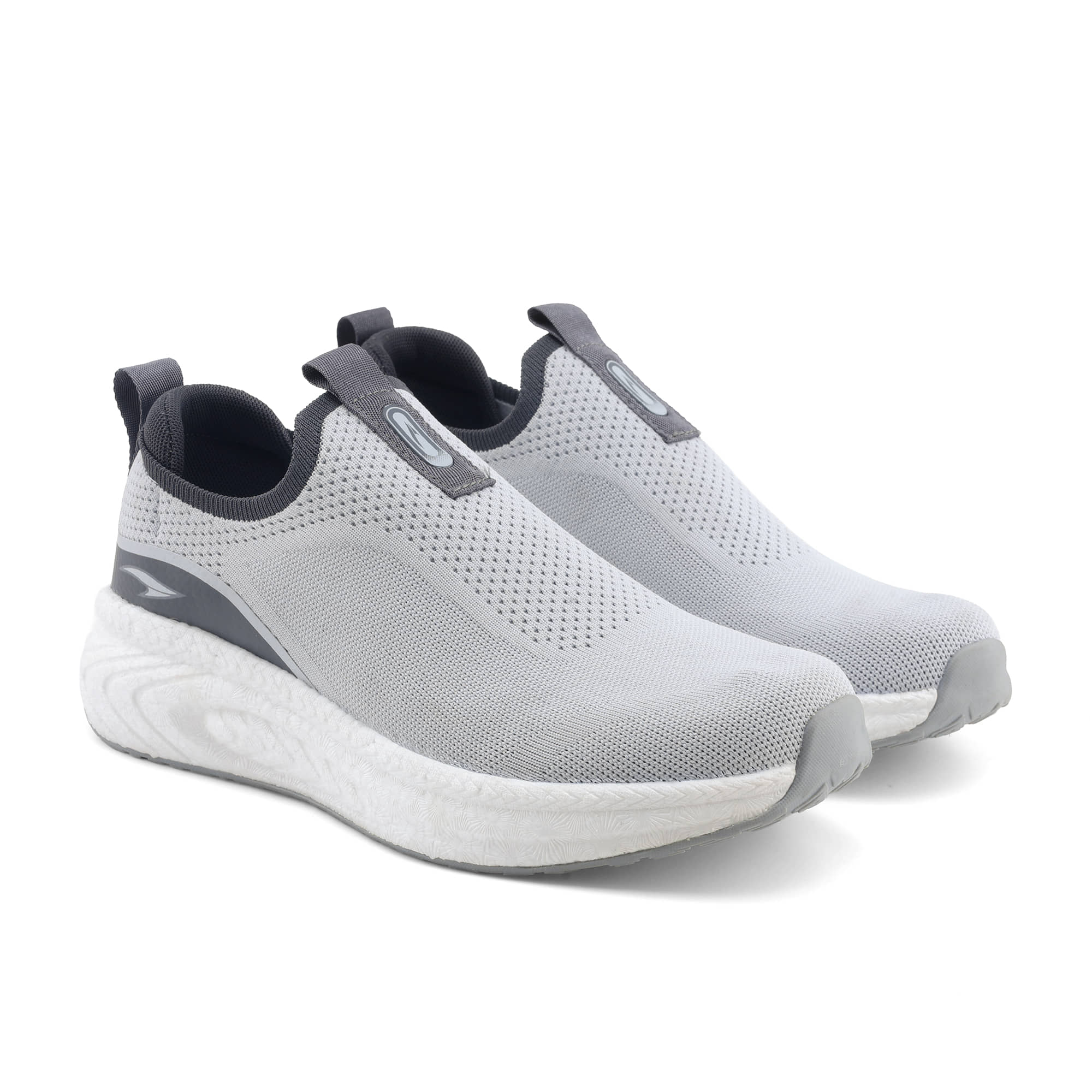 ASIAN HYPERCUSHION WALK-02 Light Grey Men's Slip-on Shoes - Casual Shoes | Buy online on ZillyBuy