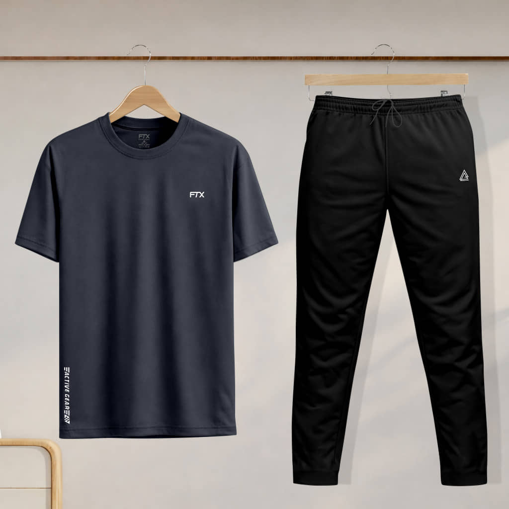FTX Grey Polyester Regular Fit Men's Tracksuit ( Pack of 1 )