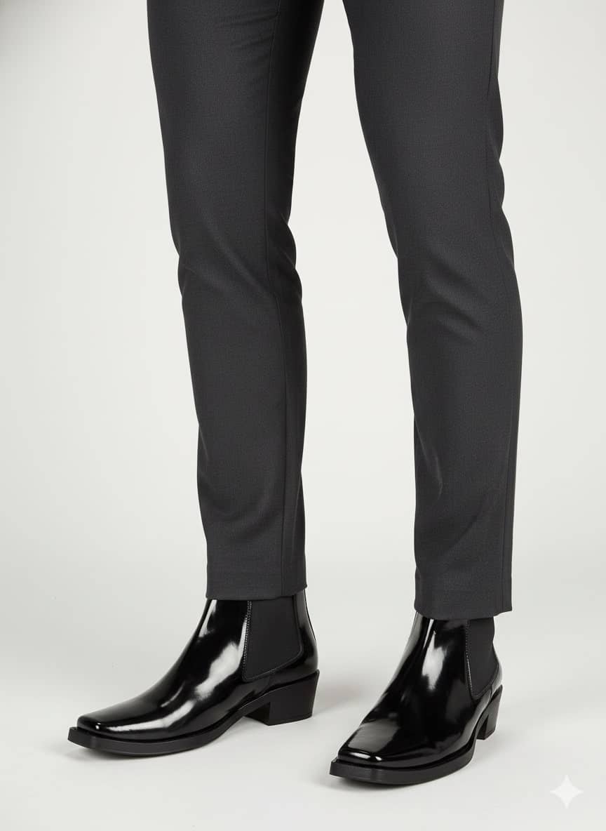 Sir Corbett Black Men's Casual Boots