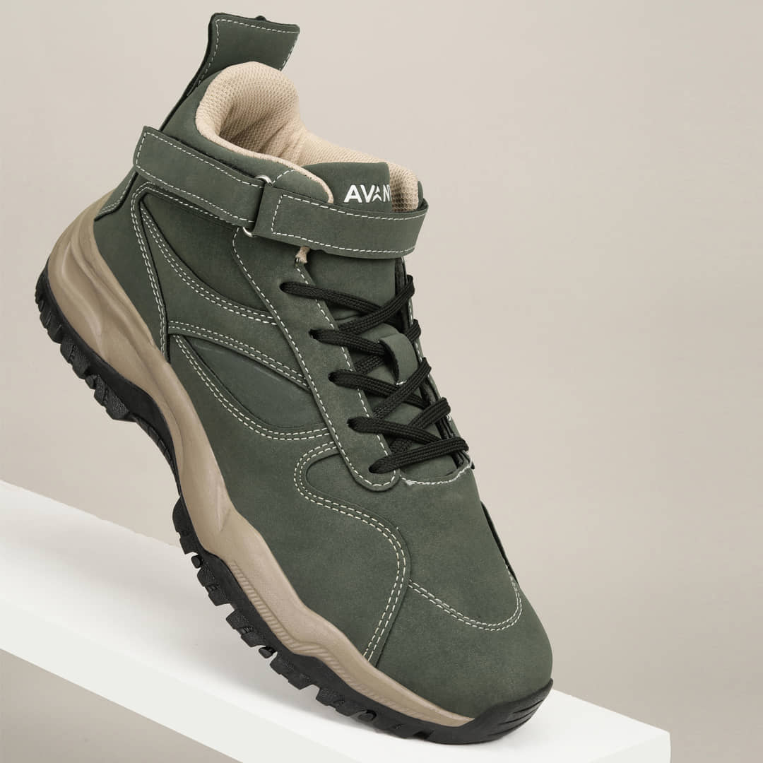 Avant Thar Olive Hiking Shoes