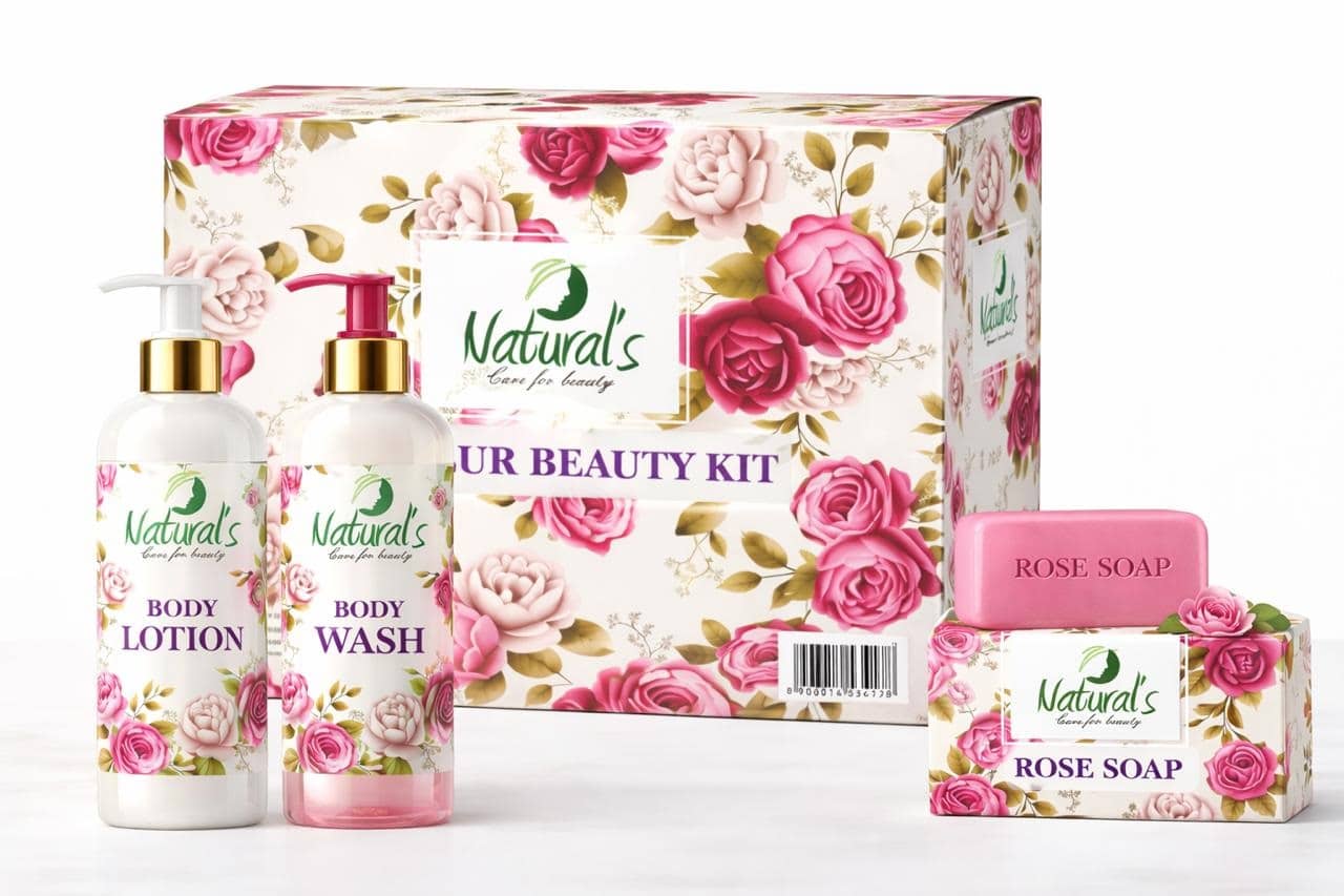 Natural's care for beauty Less Than 3 Times Use Facial Kit For All Skin Type Floral 300 ( Pack of 3 )
