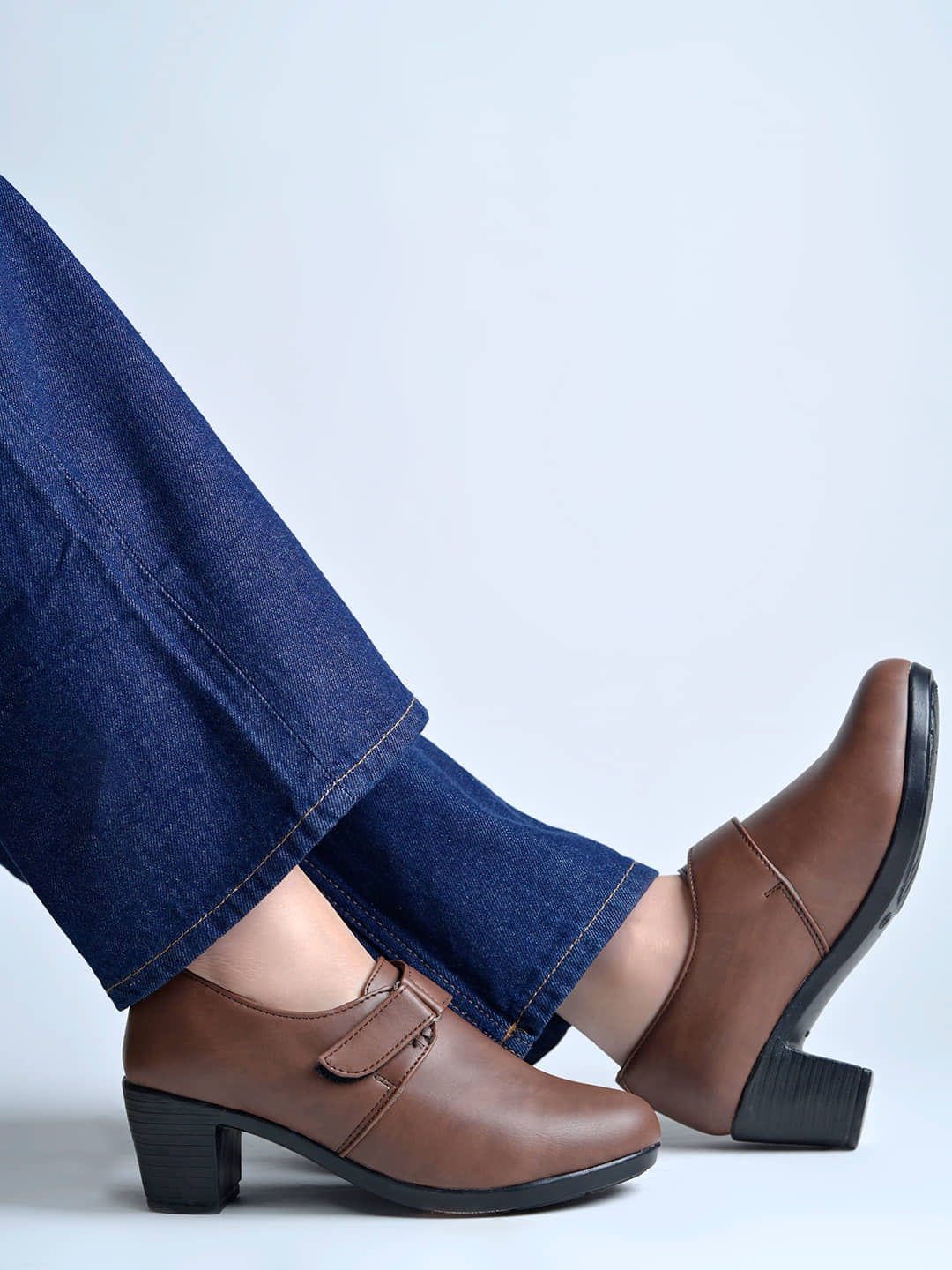 Shoetopia Brown Women's Pumps Heels - Heels | Buy online on ZillyBuy