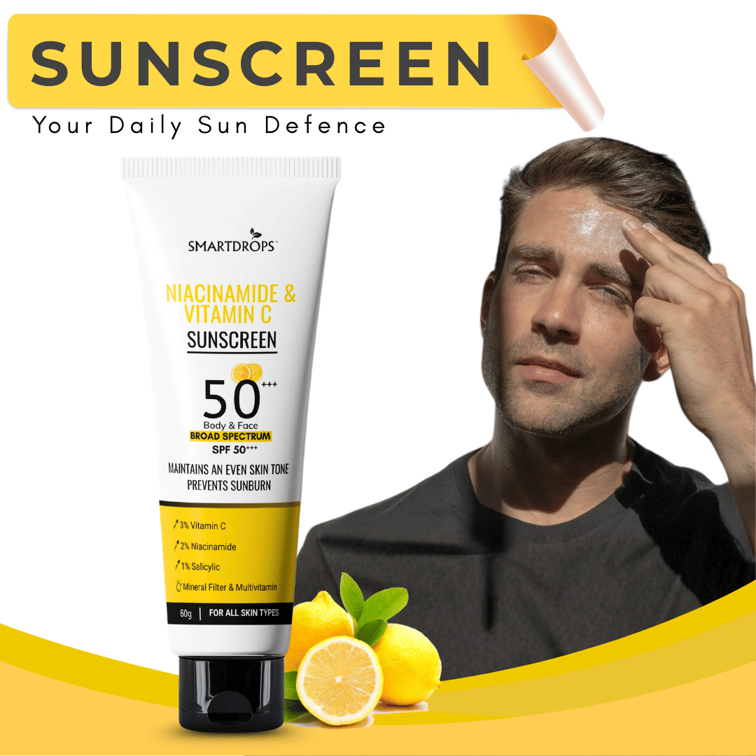 Smartdrops SPF 50 Sunscreen Cream For Dry Skin ( Pack of 1 )