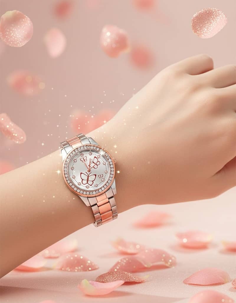 DECLASSE Multicolor Metal Analog Womens Watch