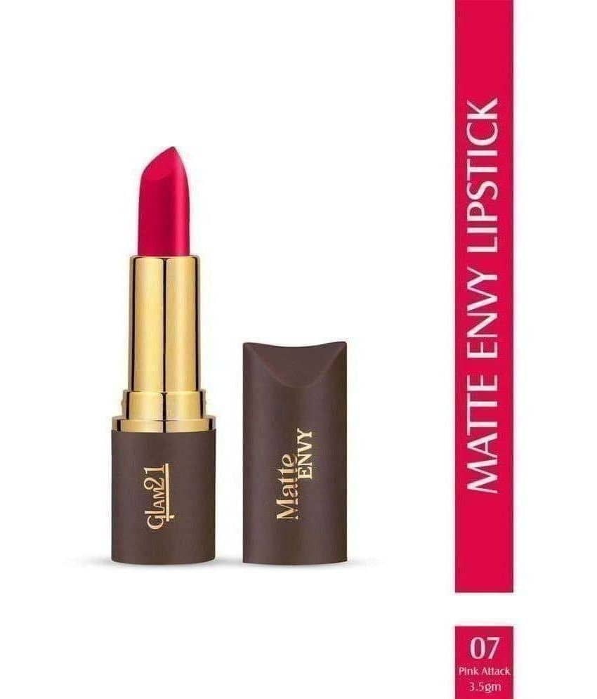 Glam21 Matte Envy Lipstick Intense Colour Creamy Texture Lightweight Lipstick 3.5gm Misty Maroon-11