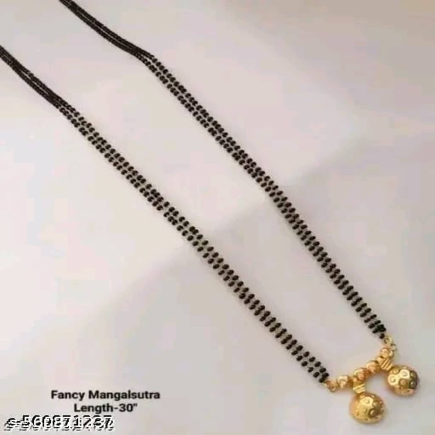 LA MESKEY Golden Mangalsutra ( Pack of 1 )
