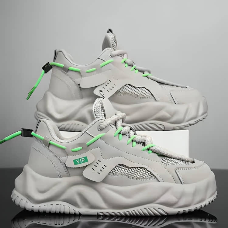 Akiko VIP Grey Men's Sneakers - Casual Shoes | Buy online on ZillyBuy
