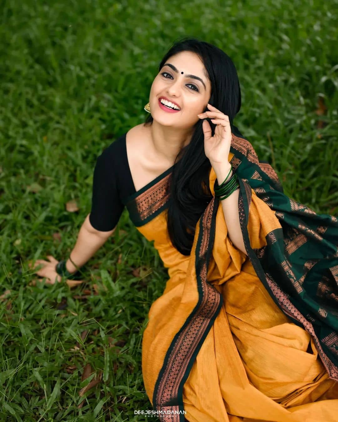 fab woven Art Silk Woven Design Banarasi saree With Unstitched Blouse Piece ( Mustard ) - Sarees | Buy online on ZillyBuy