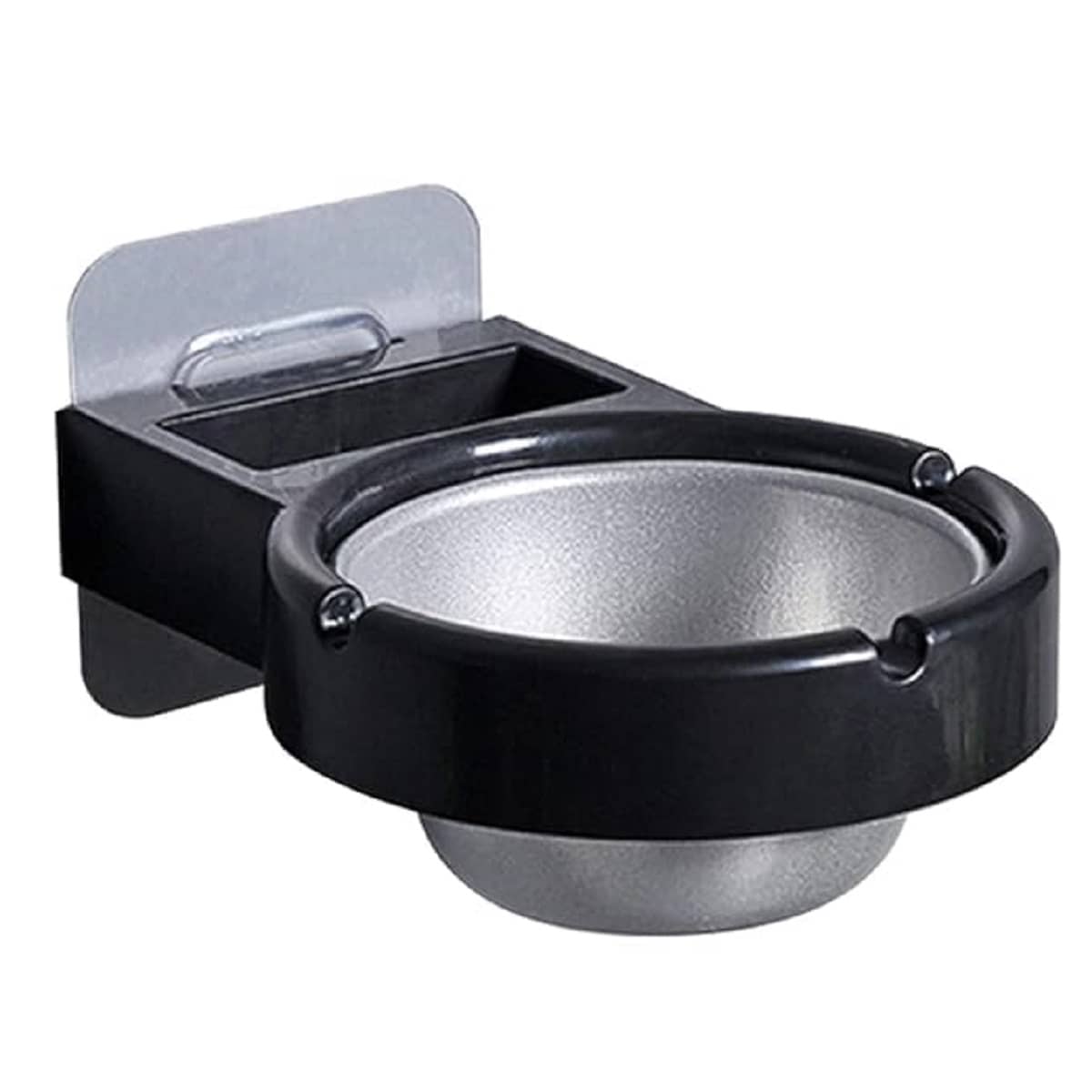 HINGOL Wall Mounted Ashtray | Ashtrays for Cigarettes | Portable Ashtray Cigarette/Lighter Storage Rack with hook Cigarette Holder | Ashtray with Suction Cupfor Home, Office, Toilet, Bathroom (1 Pcs) - Cookware | Buy online on ZillyBuy