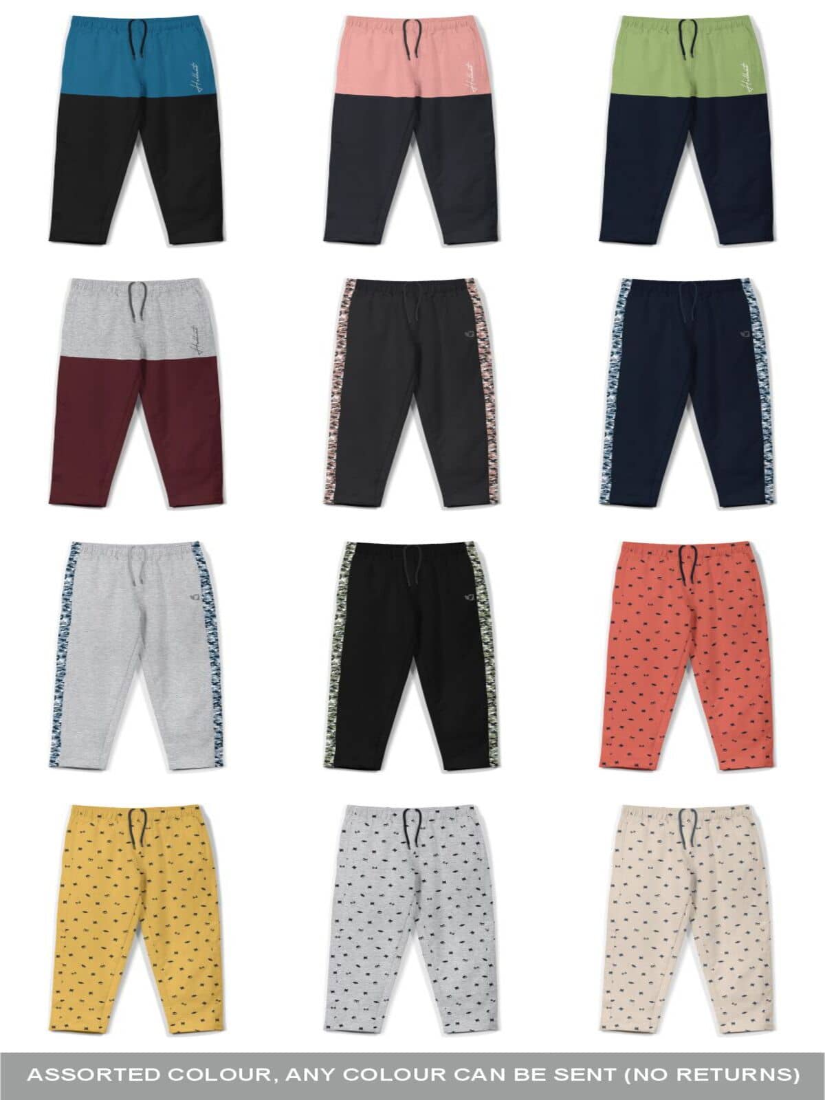 HELLCAT Pack of 1 Boys Cotton Blend Trackpant ( Multi Color ) - Track Pants | Buy online on ZillyBuy
