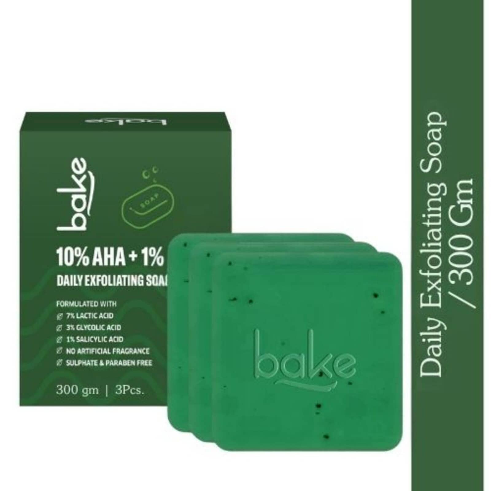 BAKE Exfoliating Soap for All Skin Type ( Pack of 3 )