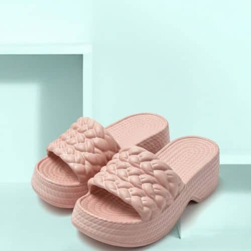 ZOOMBIE Pink Women's Slide Flip Flop