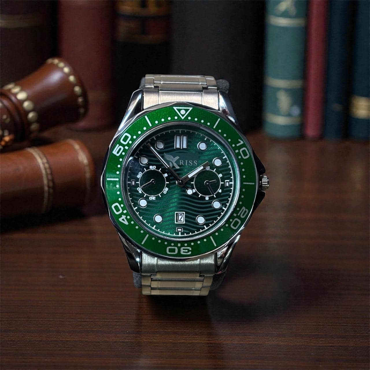 kriss collection Silver Stainless Steel Analog Men's Watch