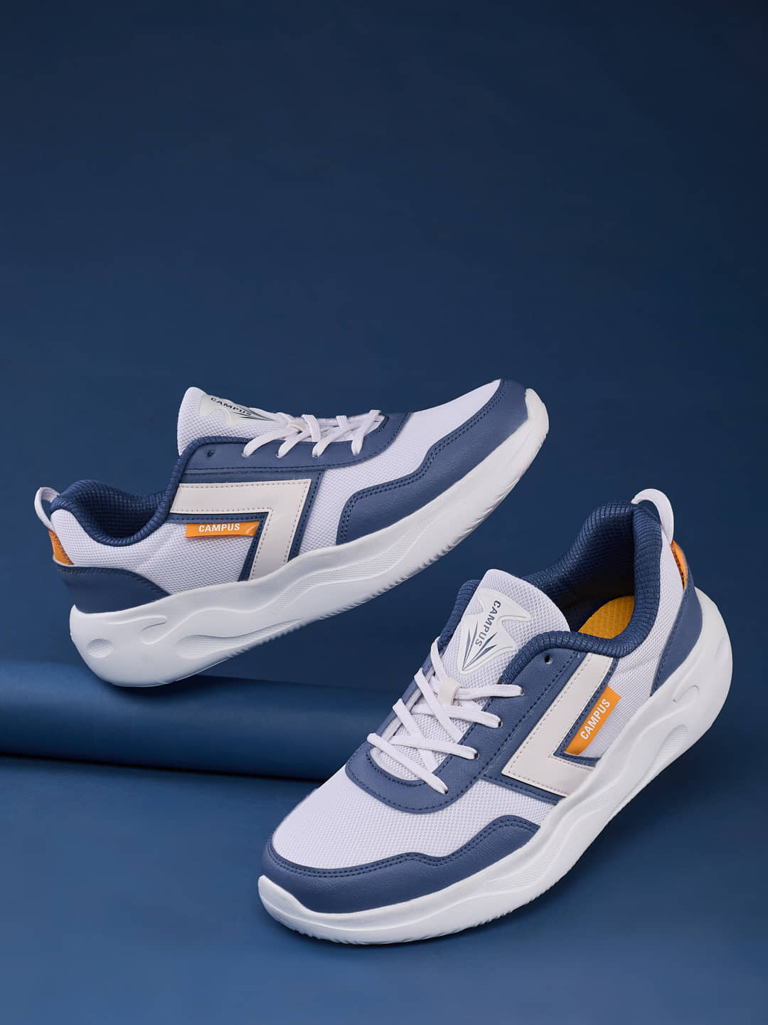 Campus CIPHER White Men's Lifestyle Shoes - Casual Shoes | Buy online on ZillyBuy