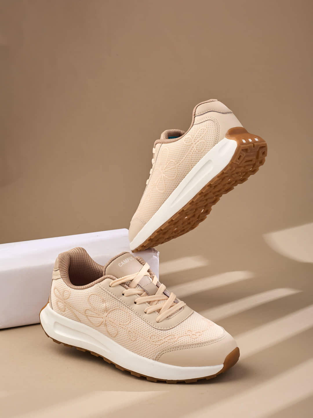 Campus JUJUBEE Off White Women's Slip On - Casual Shoes | Buy online on ZillyBuy