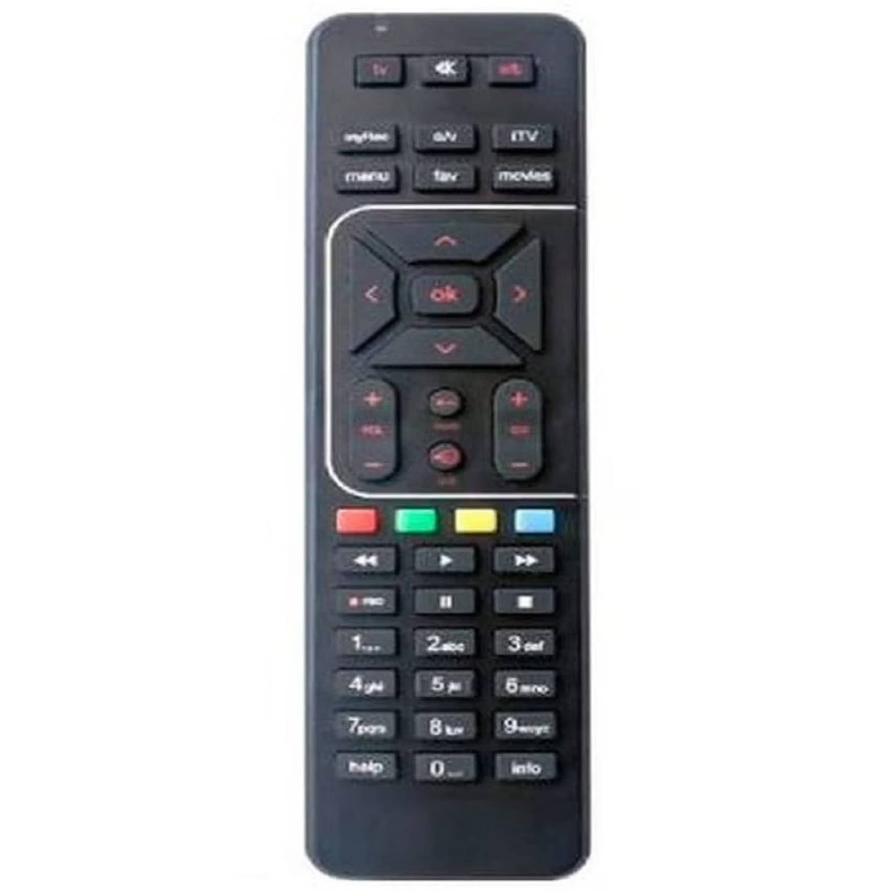 Airtel Hd Recording DTH Remote Compatible with Airtel Digital TV