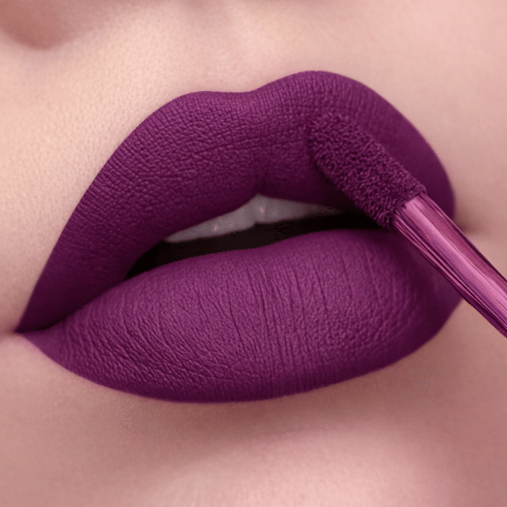 BELLABLOOM Purple Matte Waterproof Liquid Lipstick ( Pack of 1 )