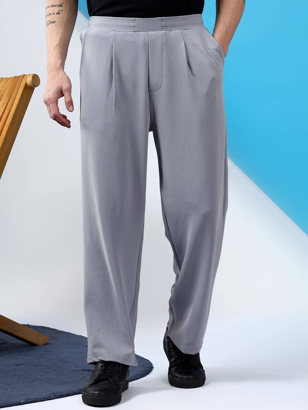 kotty Relax Men's Trouser - Beige ( Pack of 1 ) - Trousers | Buy online on ZillyBuy
